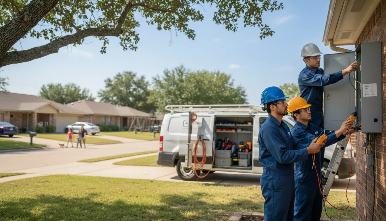 Certified electrician providing emergency electrical services in Lucerne, MO